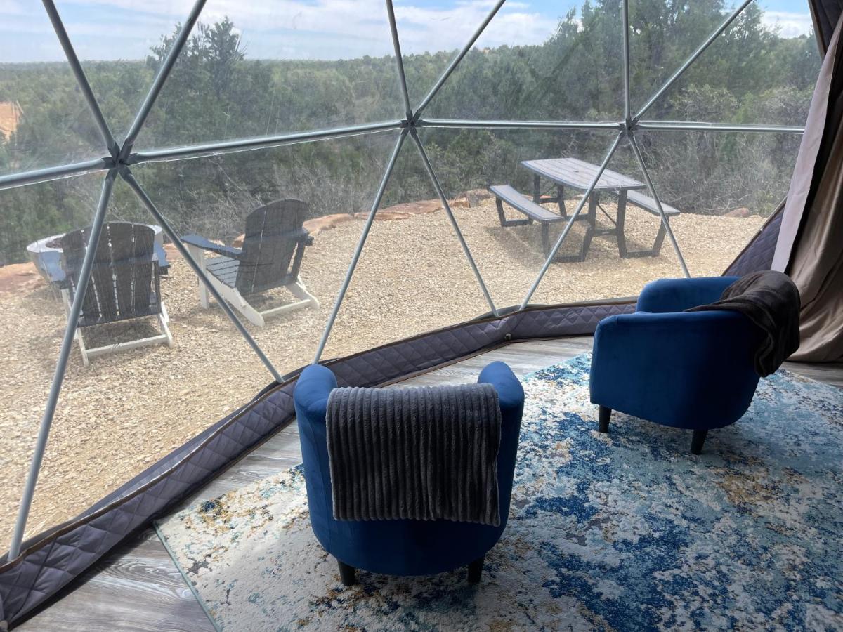 Canyon Rim Domes - A Luxury Glamping Experience!! Monticello Luaran gambar
